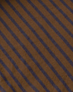 Camisa marrón rayas Tom sostenible - silueta 1