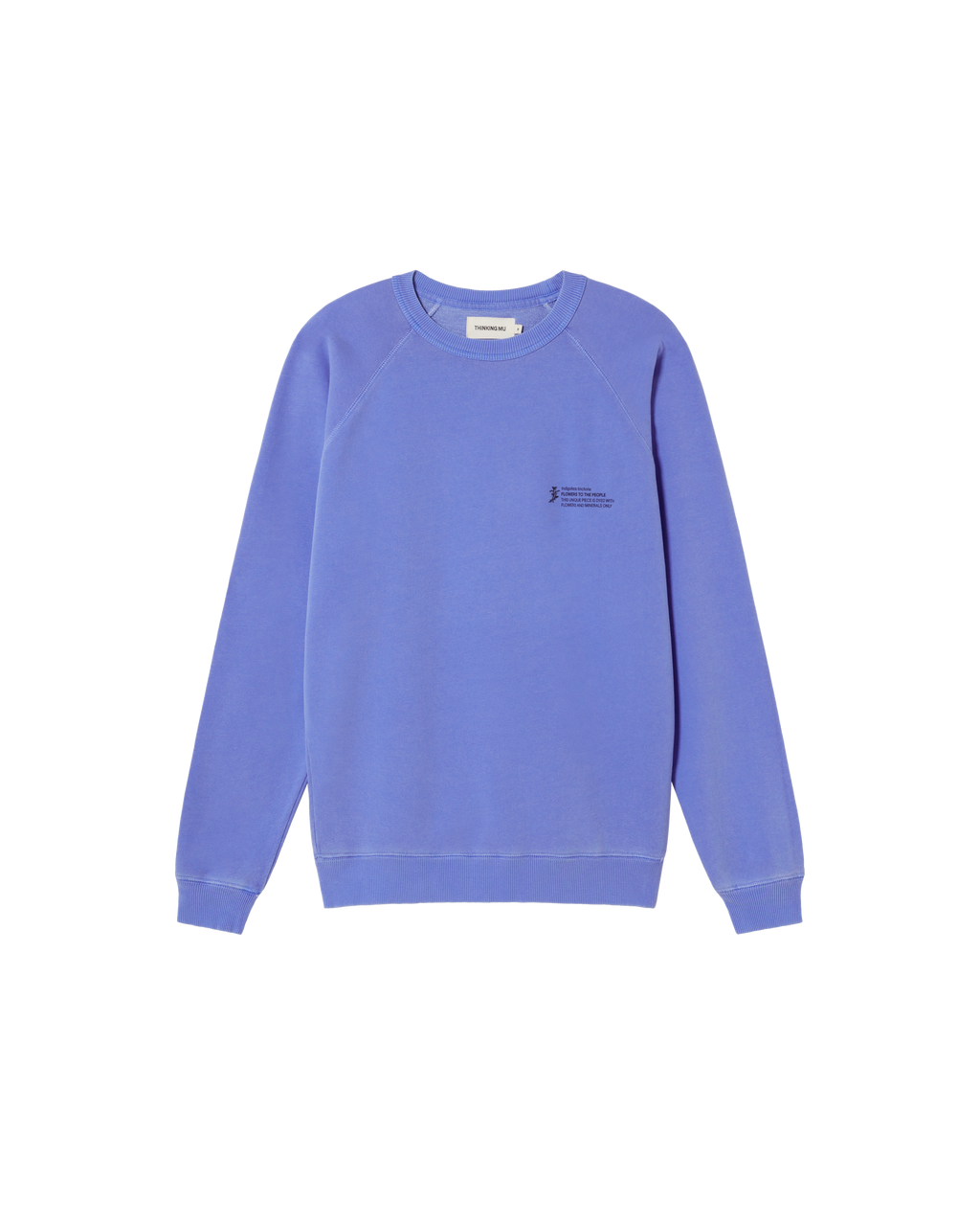 Sudadera Indigofera FTP unisex sostenible - silueta