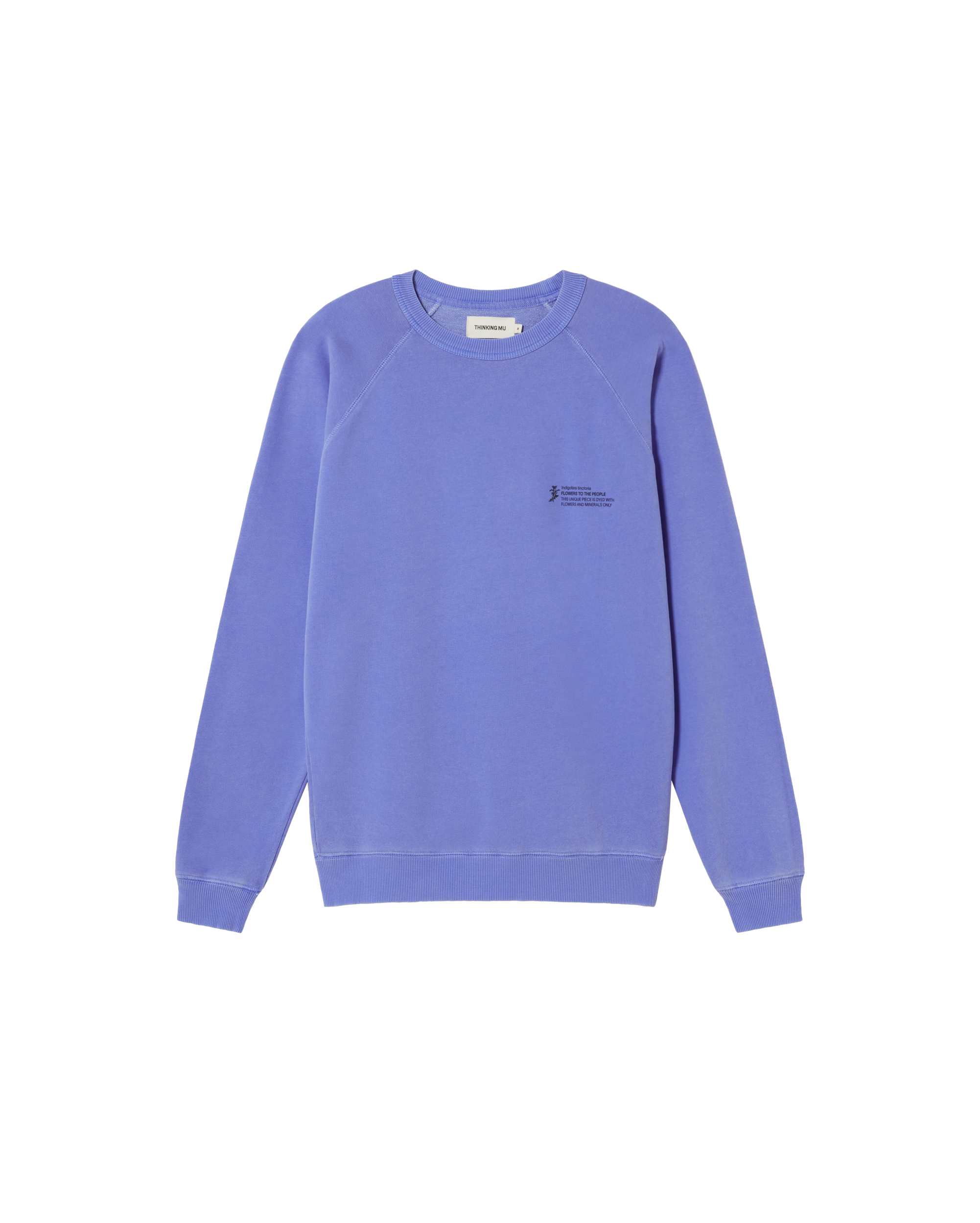 Sudadera Indigofera FTP unisex sostenible - silueta