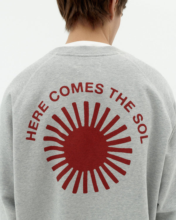 Sudadera gray retro floor Pepe sostenible-1
