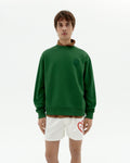 Sudadera verde sol type Leon sostenible-1