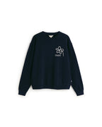 Sudadera bordada a mano flower Leon sostenible silueta - 1