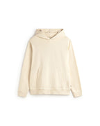 Hoodie blanco grafitti Simon sostenible silueta - 1