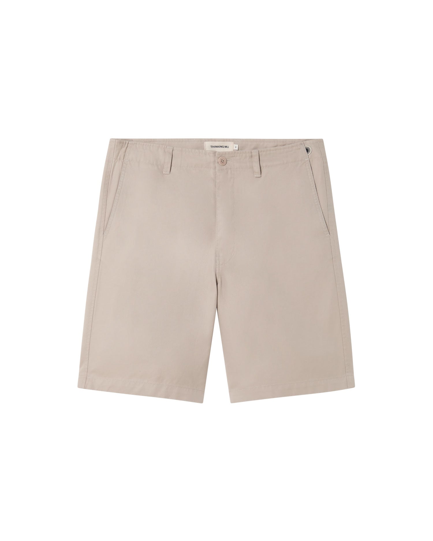 Bermuda cruda hemp Alex sostenible - silueta 2