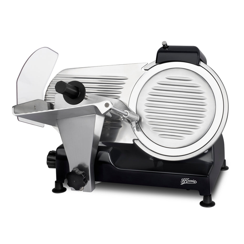 Cortadora de Carne 25 cm - Negro/Inox