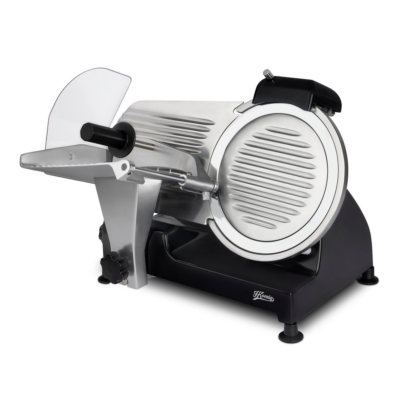 Cortadora de Carne 25 cm - Negro/Inox