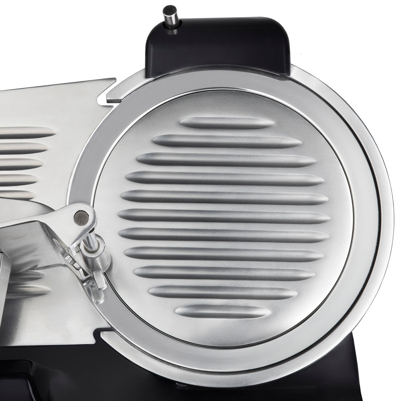 Cortadora de Carne 25 cm - Negro/Inox