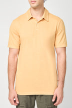 Polo Standard Révisé - Pigment Abricot - Homme