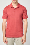 Polo Standard Révisé - Pigment Brique Réfractaire - Homme