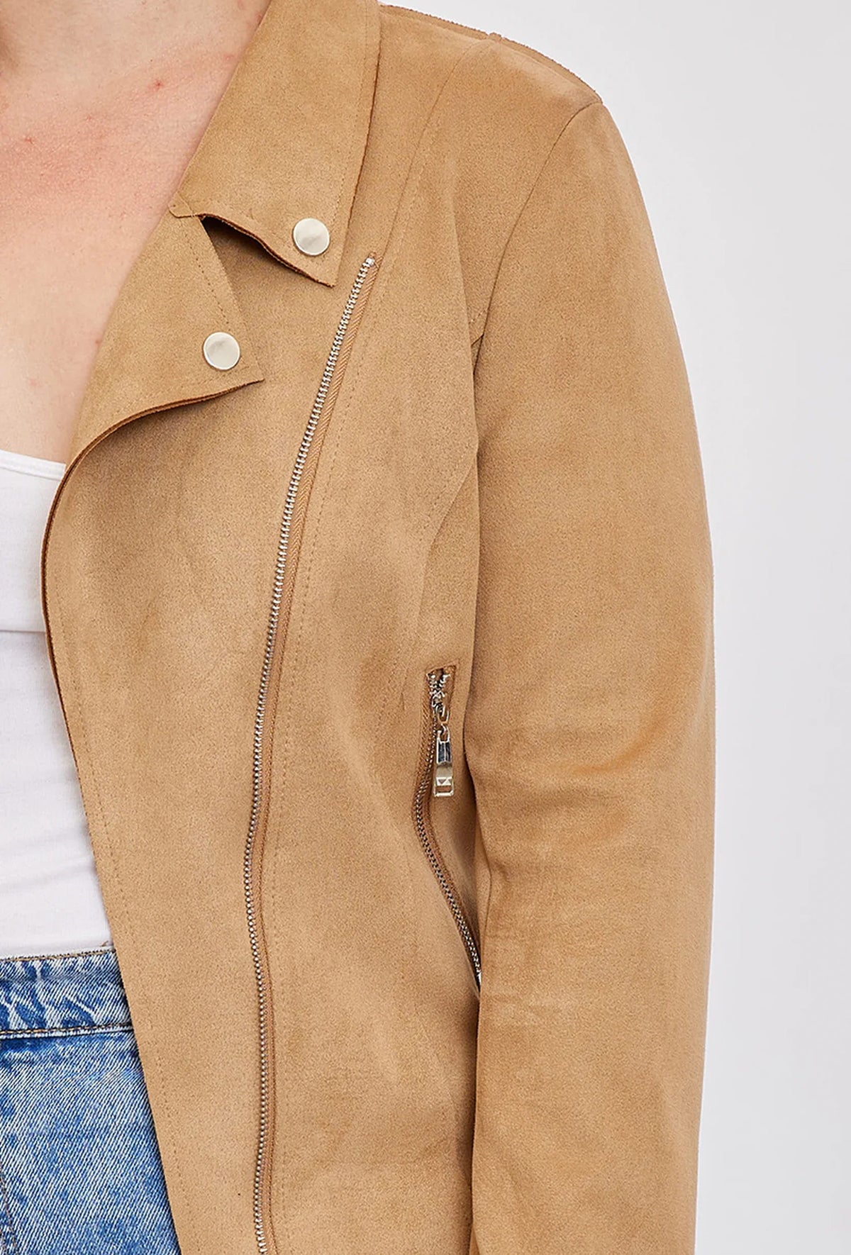 Cazadora Perfecto Livio - Camel