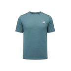 Tee-Shirt Homme New Balance - Bleu Vert