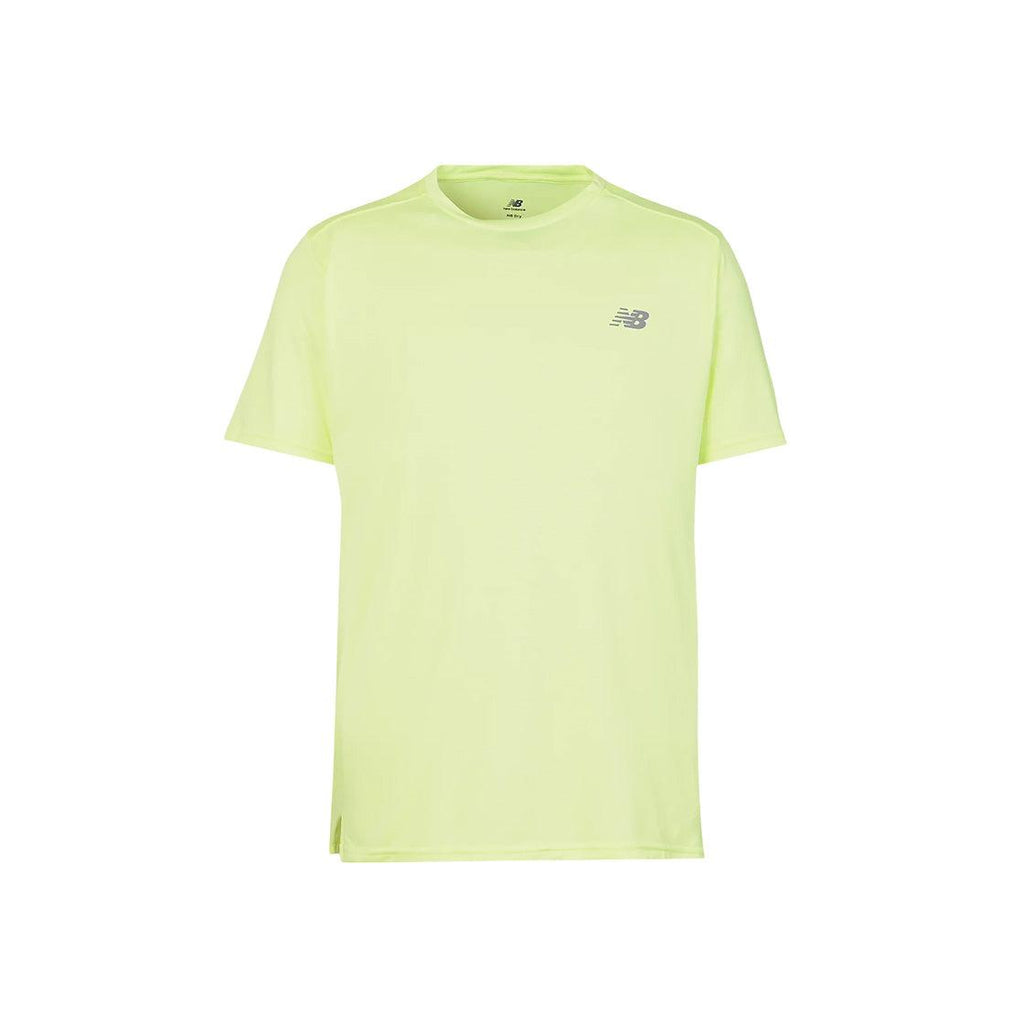 Tee-Shirt Homme New Balance - Vert Fluo