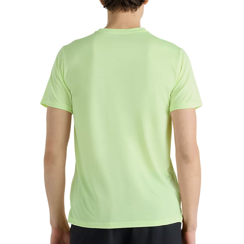 Tee-Shirt Homme New Balance - Vert Fluo
