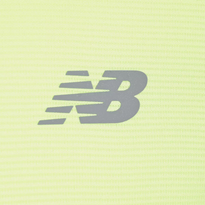 Tee-Shirt Homme New Balance - Vert Fluo