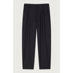 Straight-Leg Trousers - Navy Chine - Men