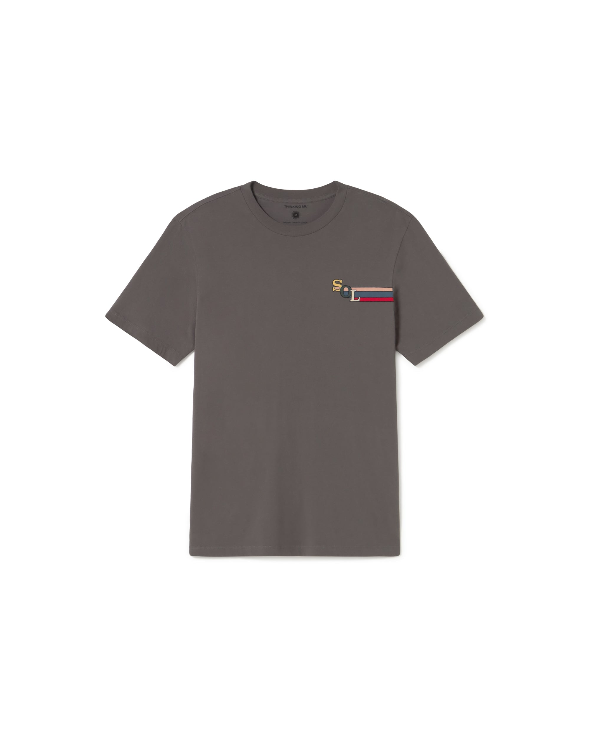 Sostenible gray floor shirt - silueta 1