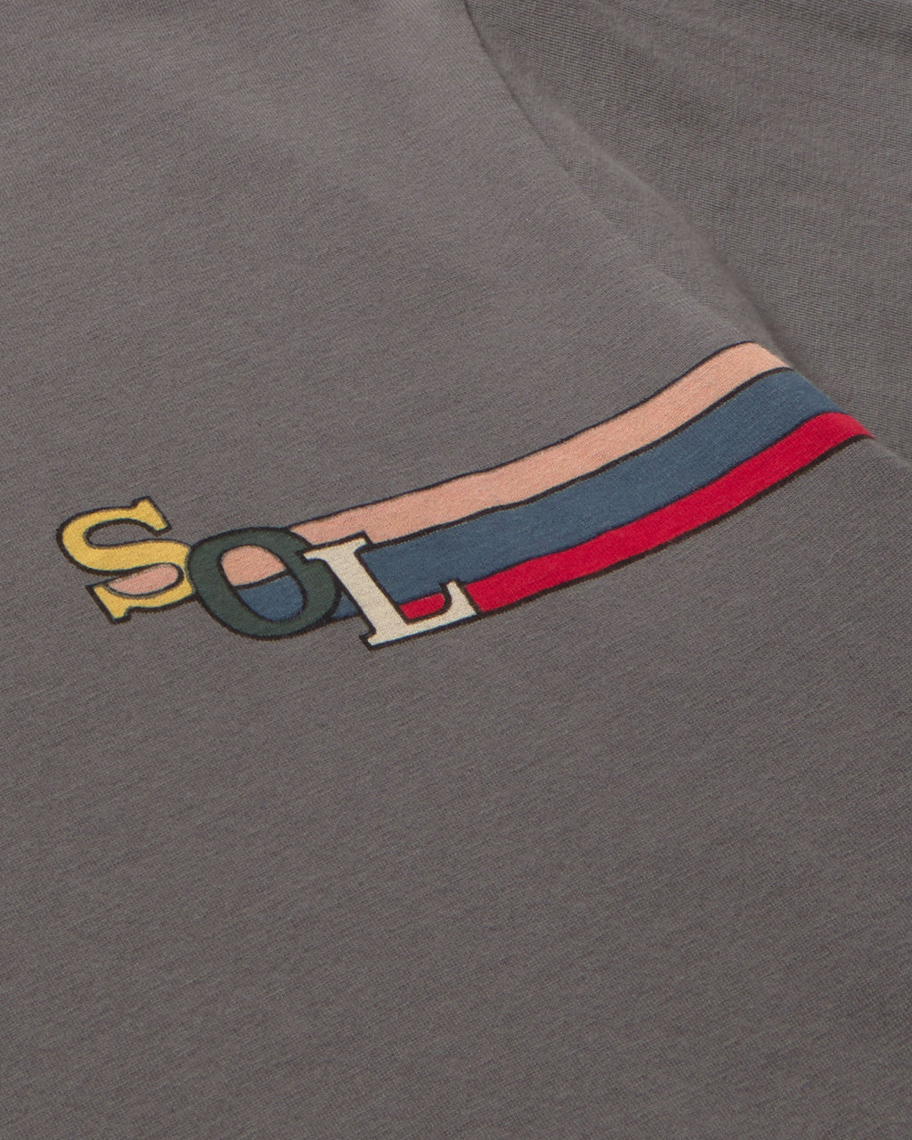 Sostenible gray floor shirt - silueta 2