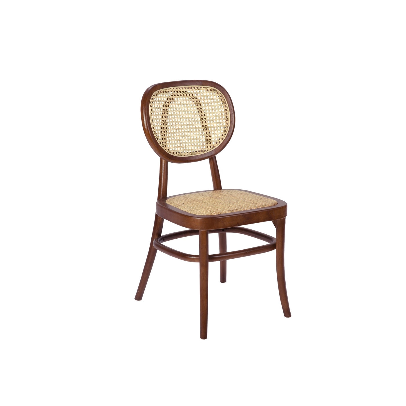 Silla de Comedor Eloise EN Madera de Olmo - Marrón