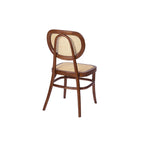 Silla de Comedor Eloise EN Madera de Olmo - Marrón