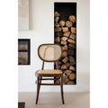 Silla de Comedor Eloise EN Madera de Olmo - Marrón