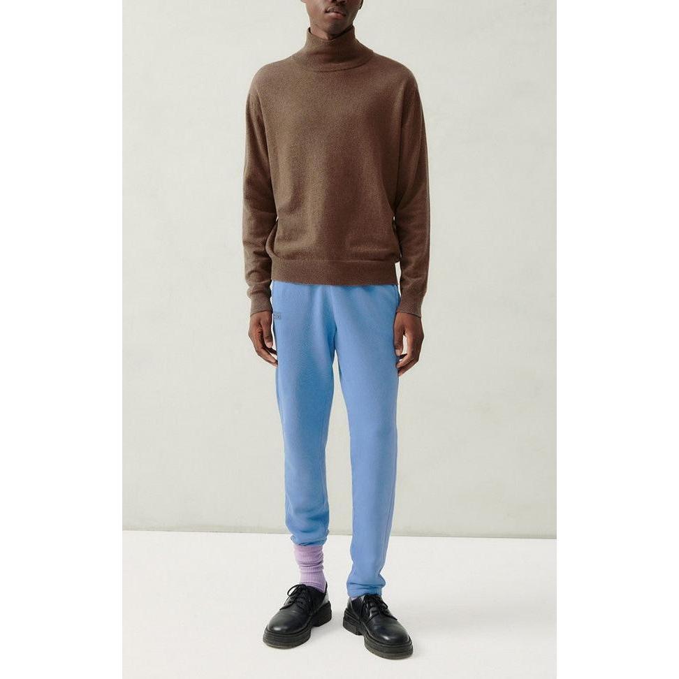 Pull Col Roule - Chatain Chine - Homme