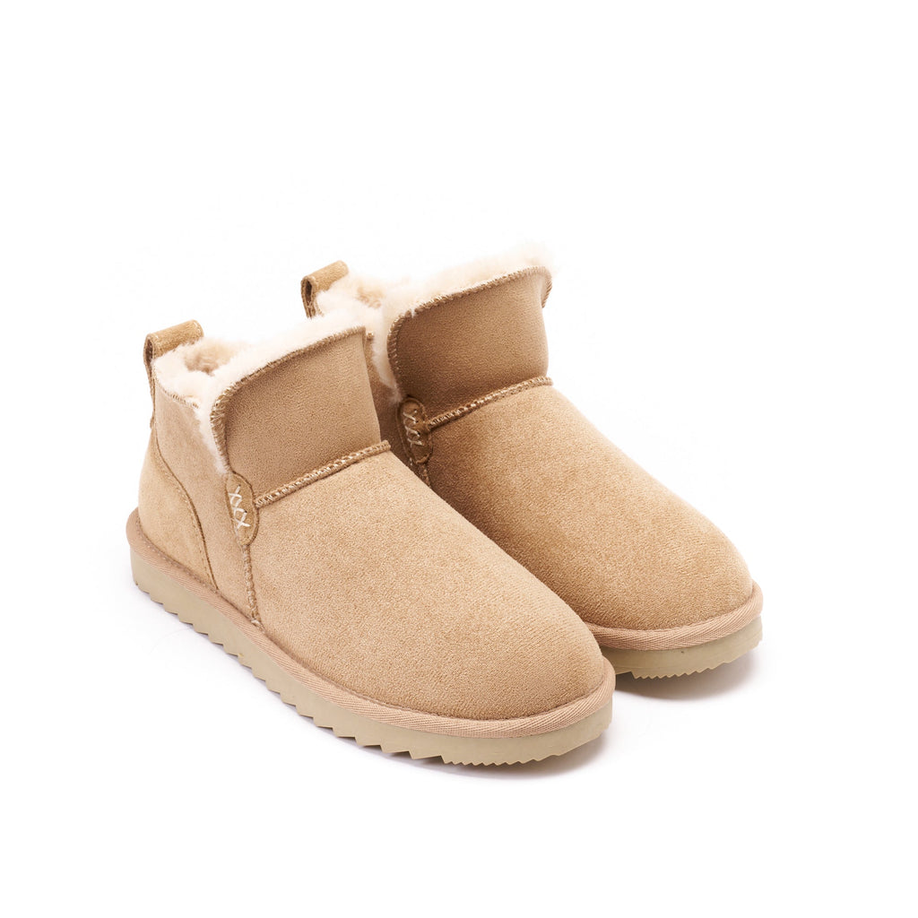 Mia Beige Boots - Unisex