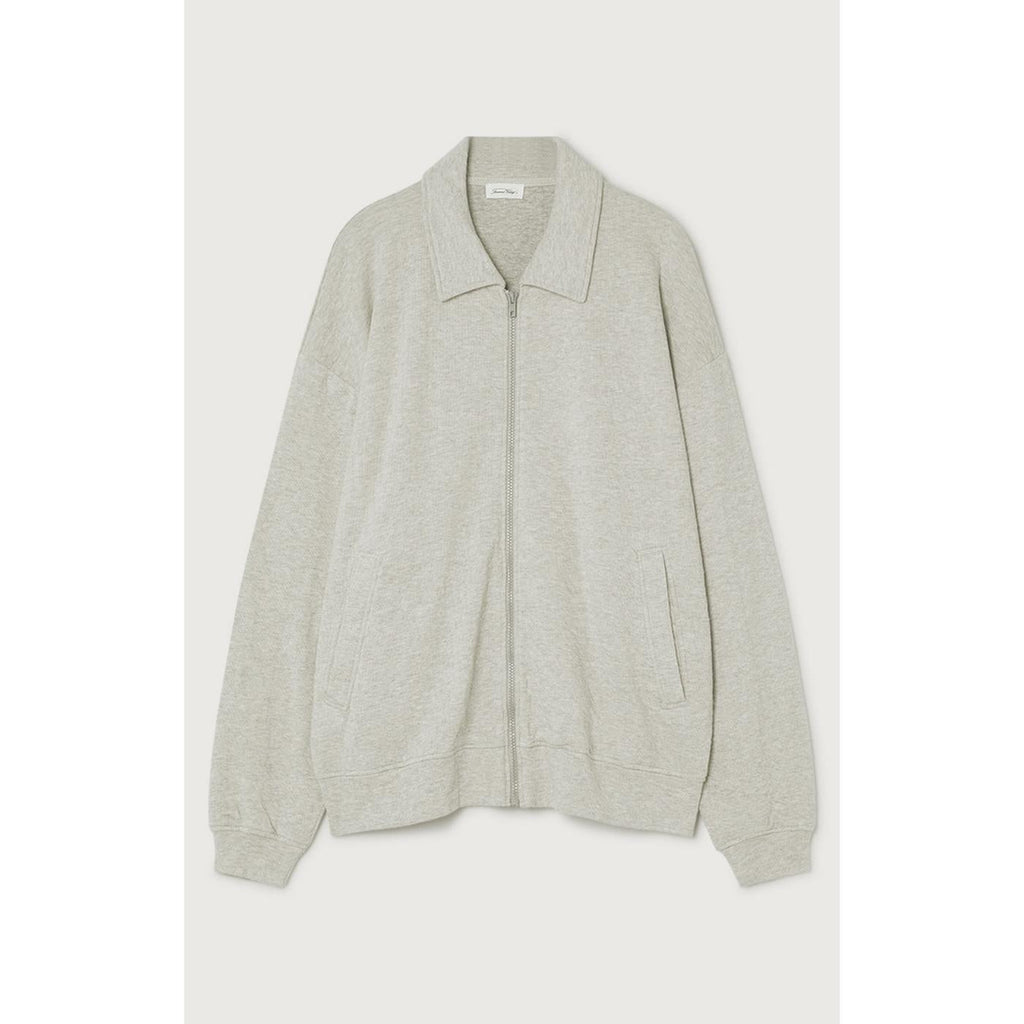 Zip Sweatshirt - Grey Marl - Men