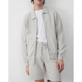 Zip Sweatshirt - Grey Marl - Men