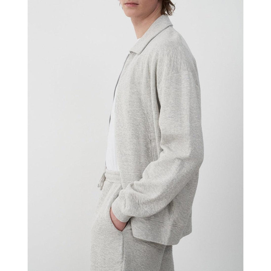 Zip Sweatshirt - Grey Marl - Men