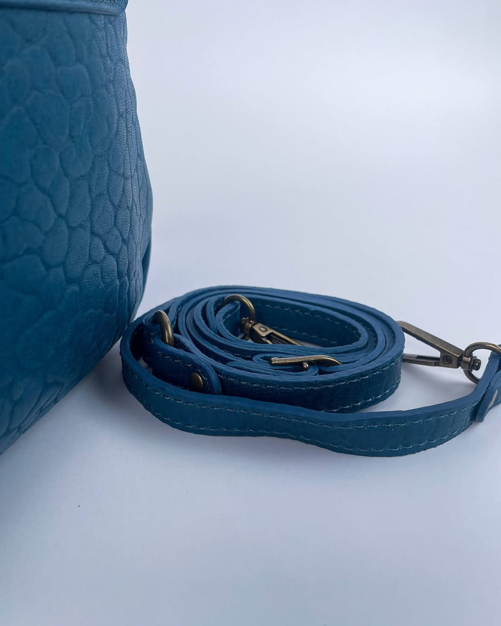 Crossbody Bag - Maelys - Goat Bleu