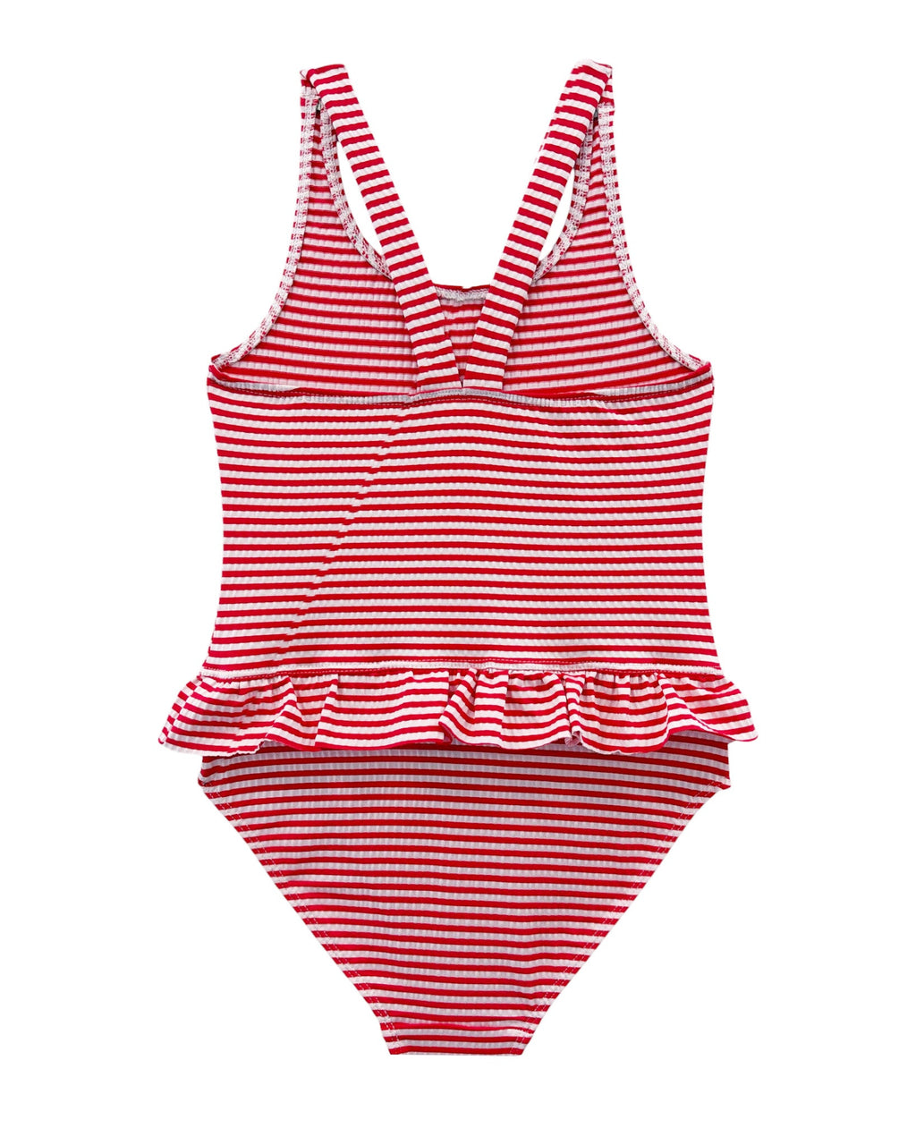 1 Piece Ines Red Striped