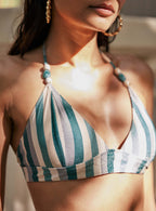 Top de traje de baño Bff - Stripes Multico