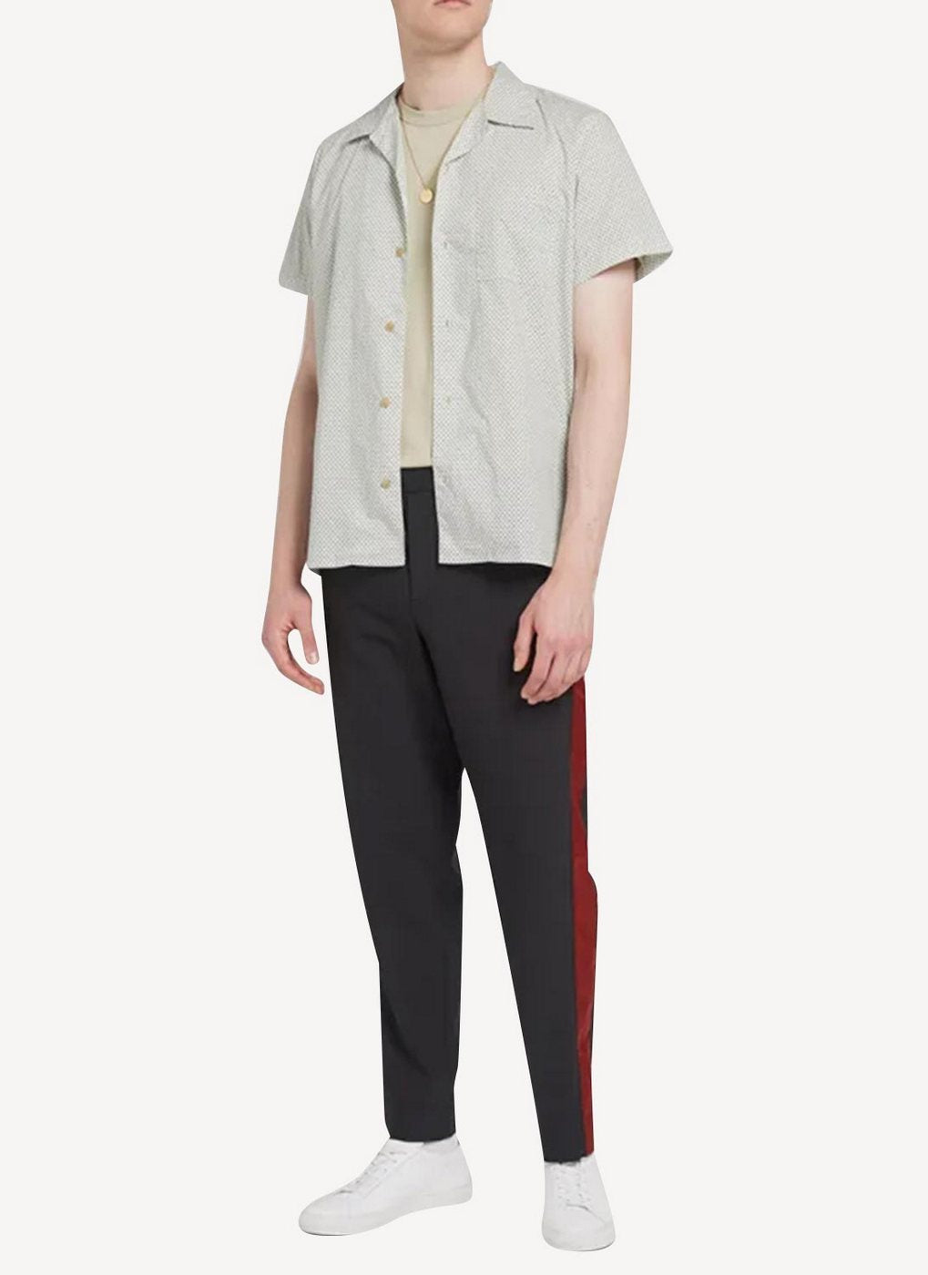 Maison Kitsune - Fox Head Patch Tee-Shirt - Beige - Men