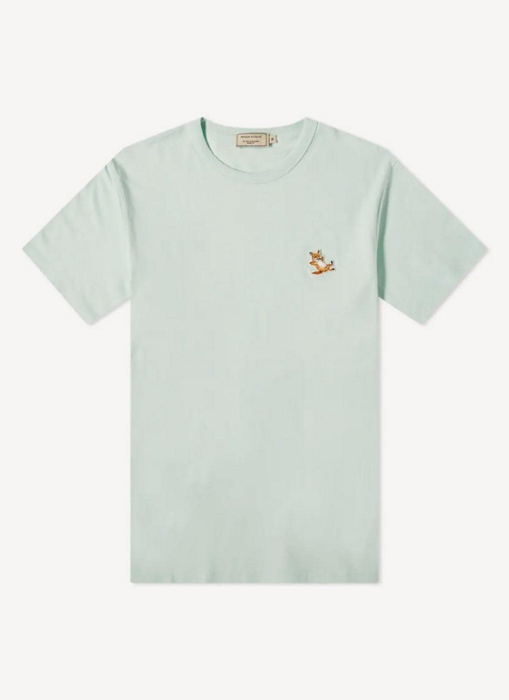 Maison Kitsune - Chillax Fox Patch Classic Tee-Shirt - Mint - Unisex