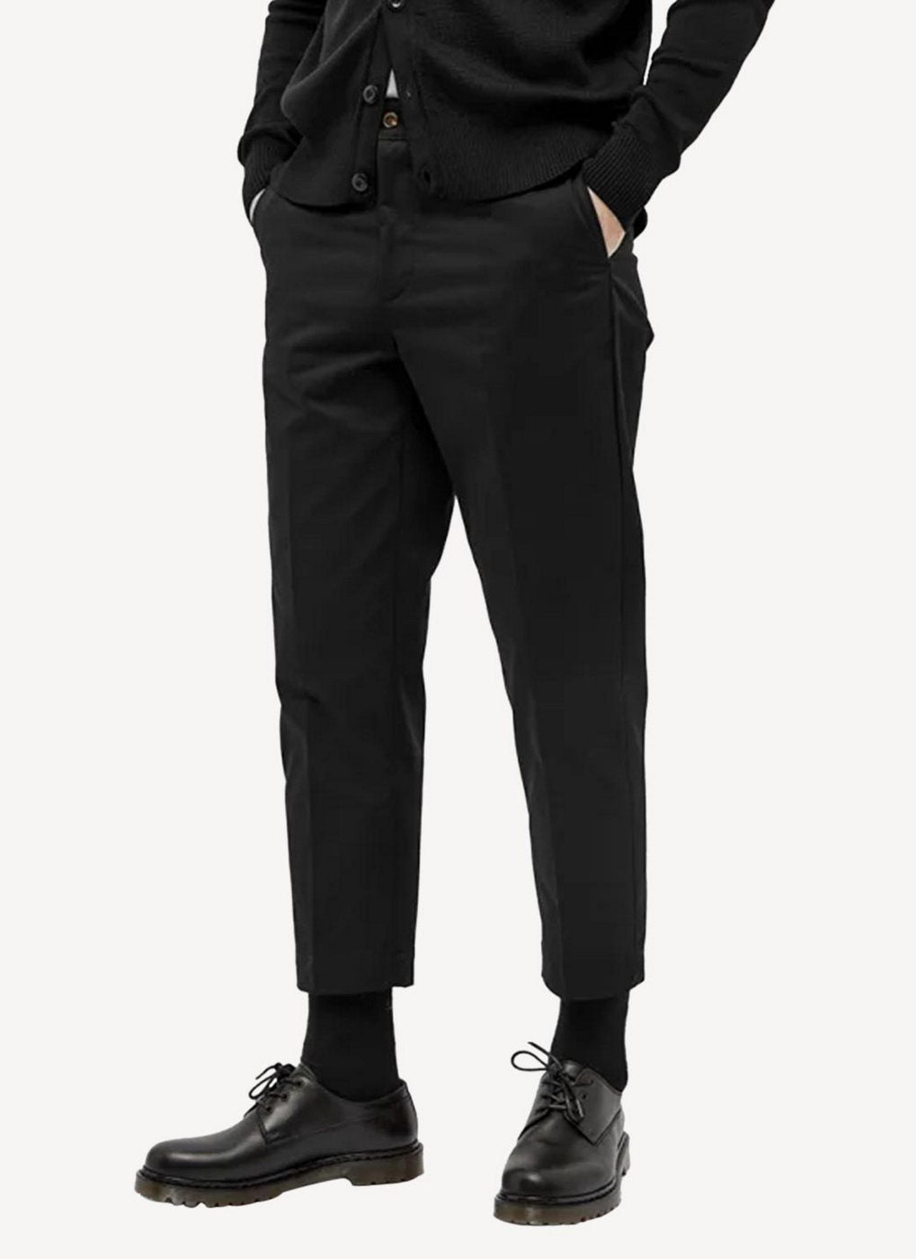Maison Kitsune - Carrot Pants - Black - Homme