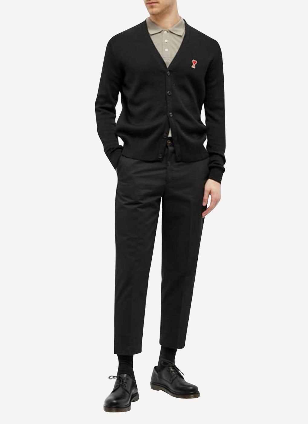 Maison Kitsune - Carrot Pants - Black - Homme