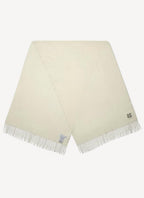 Maison Kitsune - Holiday Patch Scarf - Ecru - Homme