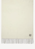 Maison Kitsune - Holiday Patch Scarf - Ecru - Homme