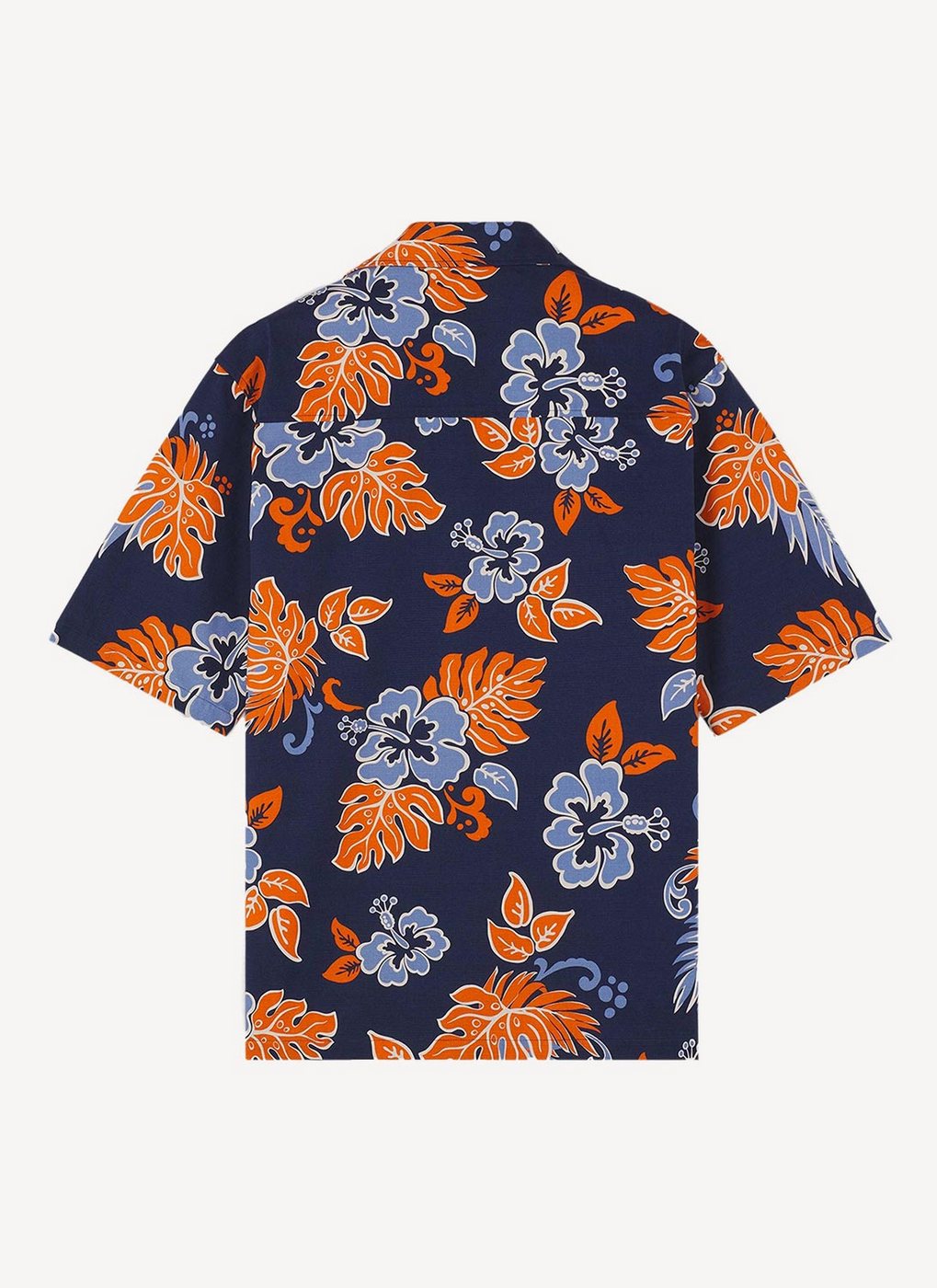 Maison Kitsune - Jungle Classic Shirt - Orange Print - Homme