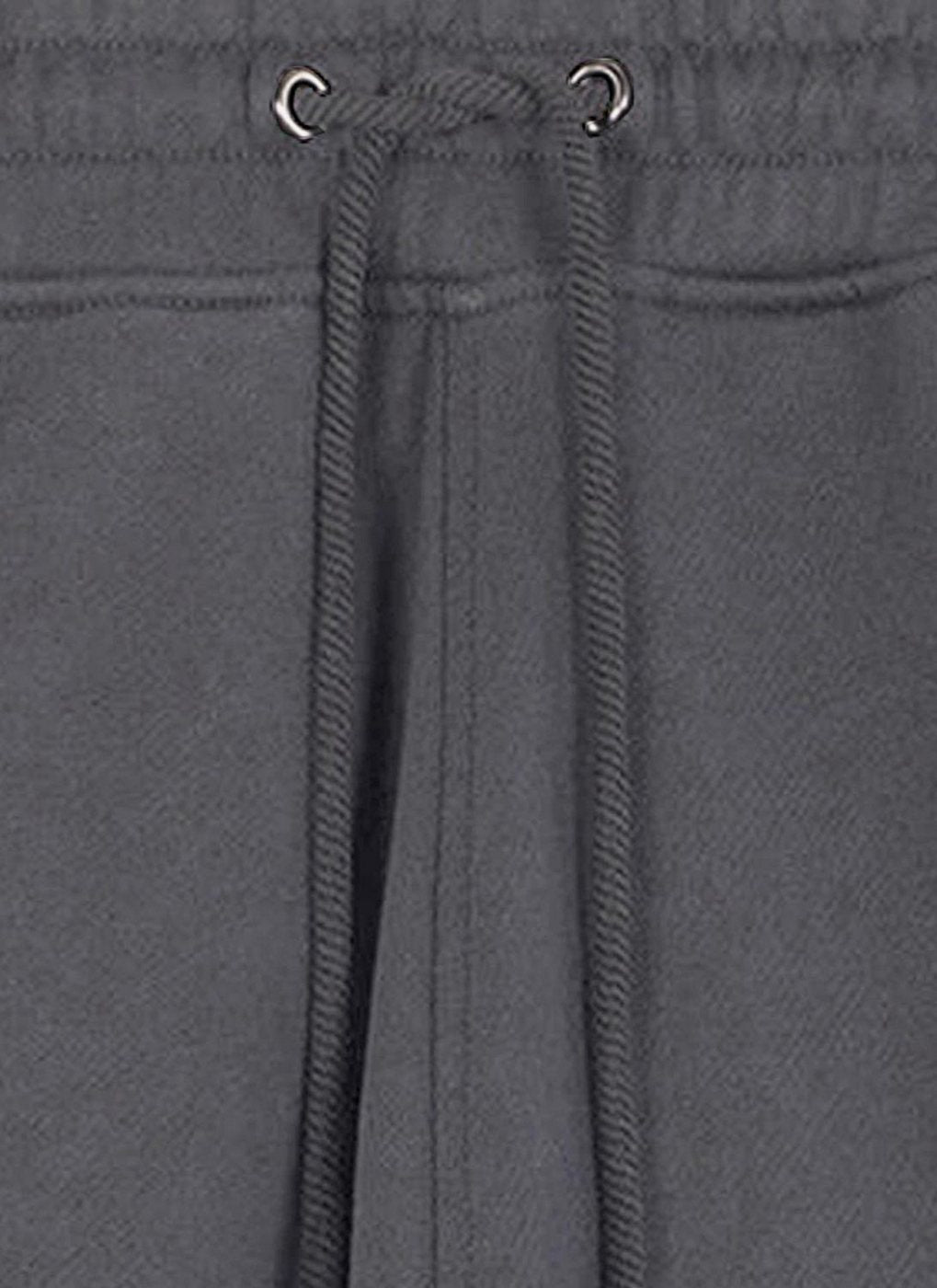 Maison Kitsune - Jog Short Pique Loop - Dark Grey Melange - Femme