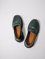 Loafers - Bottle Green