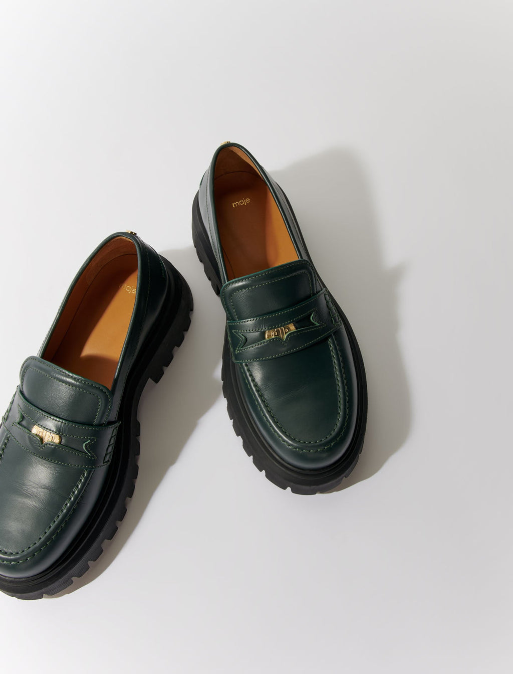 Loafers - Bottle Green