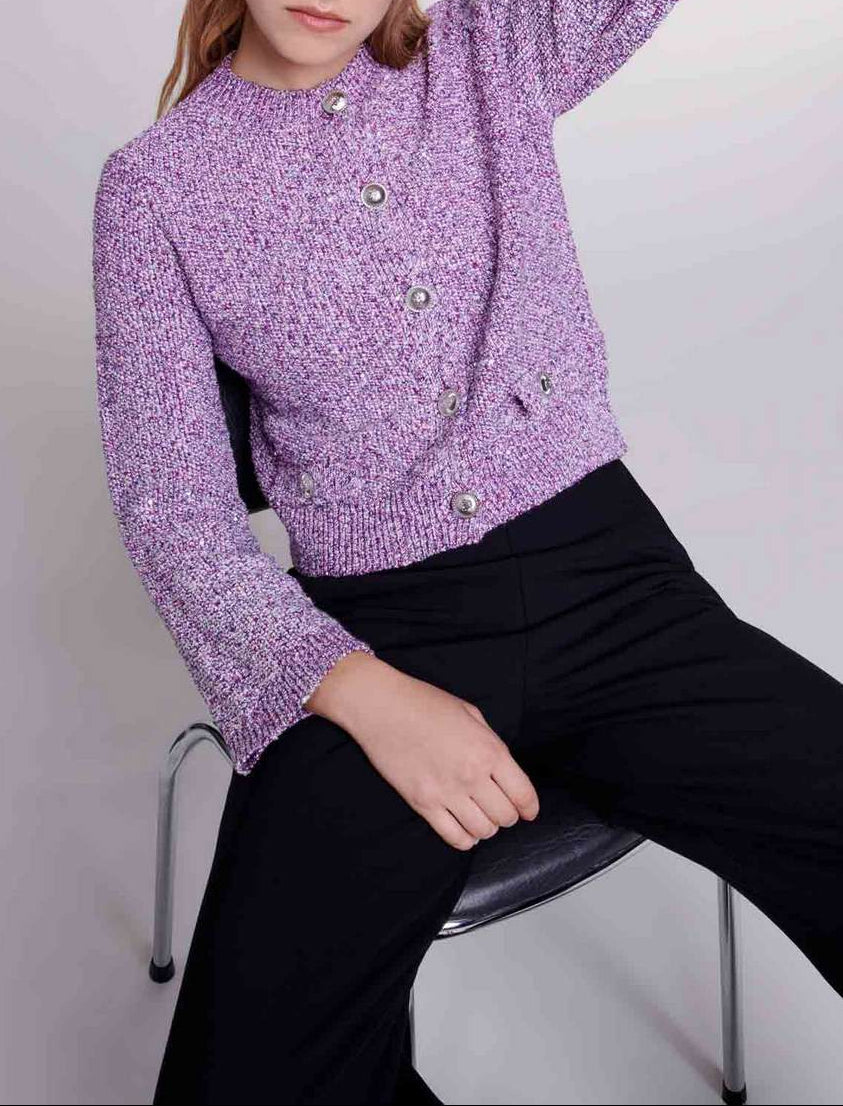 Cardigan Mypurple - Rose Fuchsia