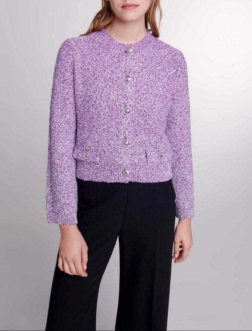 Cardigan Mypurple - Rose Fuchsia