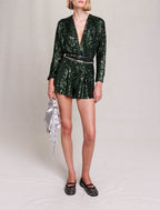 Jumpsuit - Bottle Green