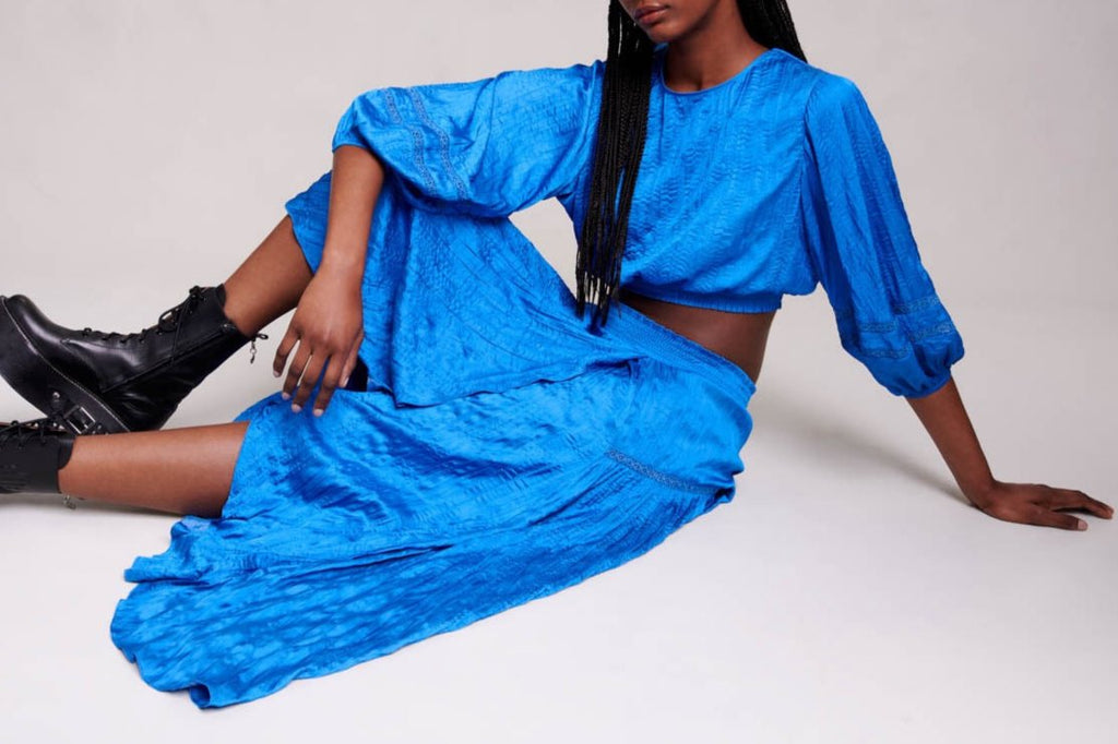 Jupe - Bleu