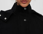 Abrigo Gape - Negro