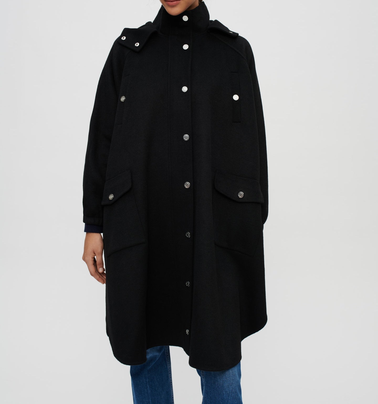 Abrigo Gape - Negro