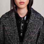 Coat - Black and White
