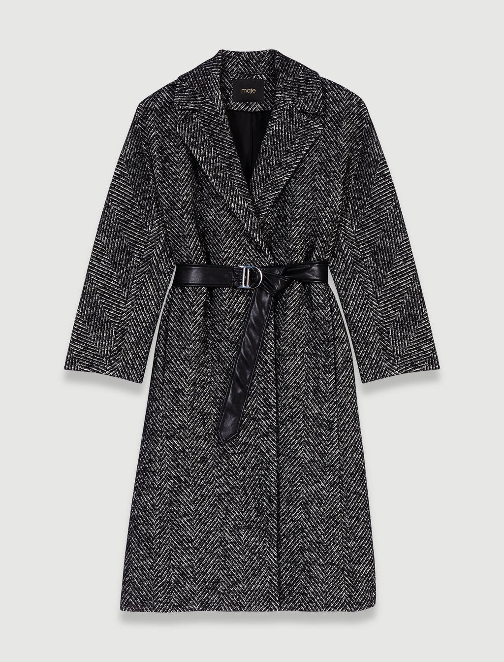 Coat - Black and White